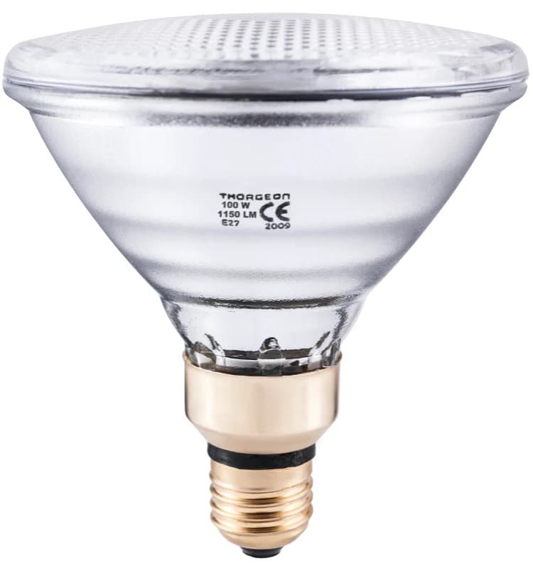 Thorgeon E27 PAR38 Halogeen Spot | 100W 230V 2700K 30° | Ø121mm Dimbaar