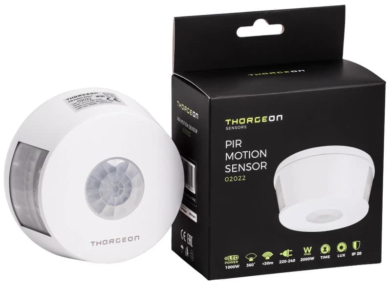 Thorgeon Bewegingssensor | Aluminium 360° thumbnail 2