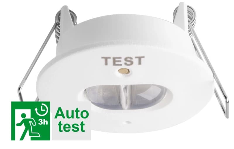 Megaman LED Noodverlichtingsarmatuur | 1.8W 6000K 120lm | IP20 Inbouw | MM11045