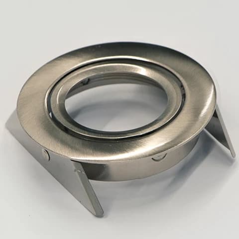 Prolumia Onderdeel | Downlight ring, rond,87(76)mm, geborst. alum. kantelbaar, bladveren | 42180153
