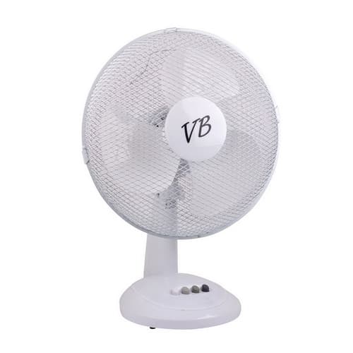VB tools Tafelventilator - 30CM - Wit - 3 Standen