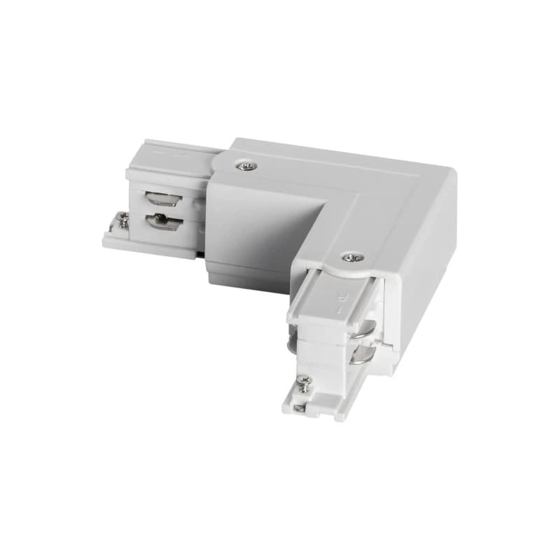 Prolumia 3-Fase rail, L-koppelstuk (aarde binnenzijde), wit | 41093115