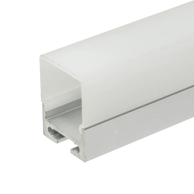 Prolumia Lens, melkwit, Pendel, vierkant, 2m | 46291187