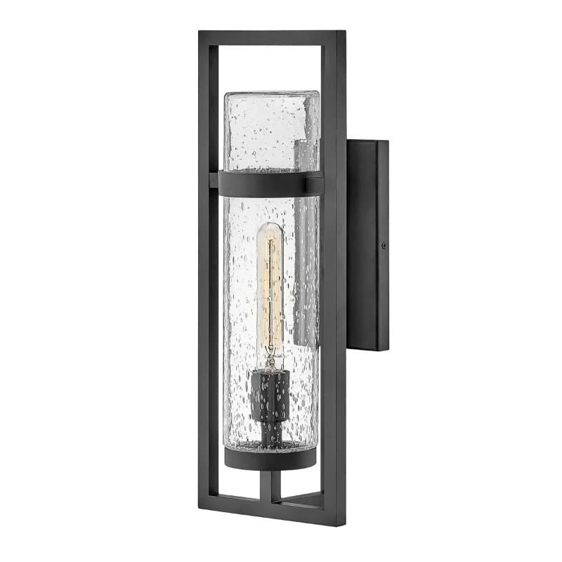 Hinkley LED Wand Buitenlamp Cordillera | 1X E27 Max 60W | IP44 | Dimbaar | Black