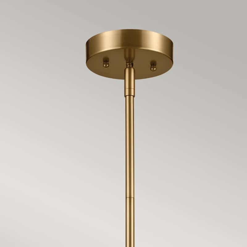 Kichler LED Hanglamp Luella | 4X E14 Max 40W | Dimbaar | Black&Brass thumbnail 2