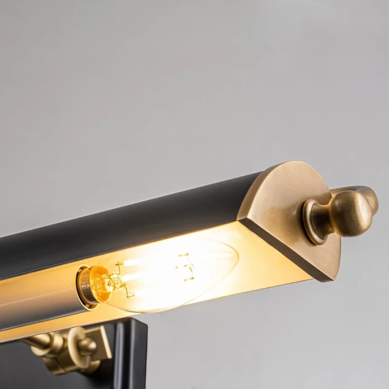 Elstead Lighting LED Schilderijverlichting Winchfield | 4X E14 Max 40W | Dimbaar | Aged Brass&Matte Black thumbnail 2