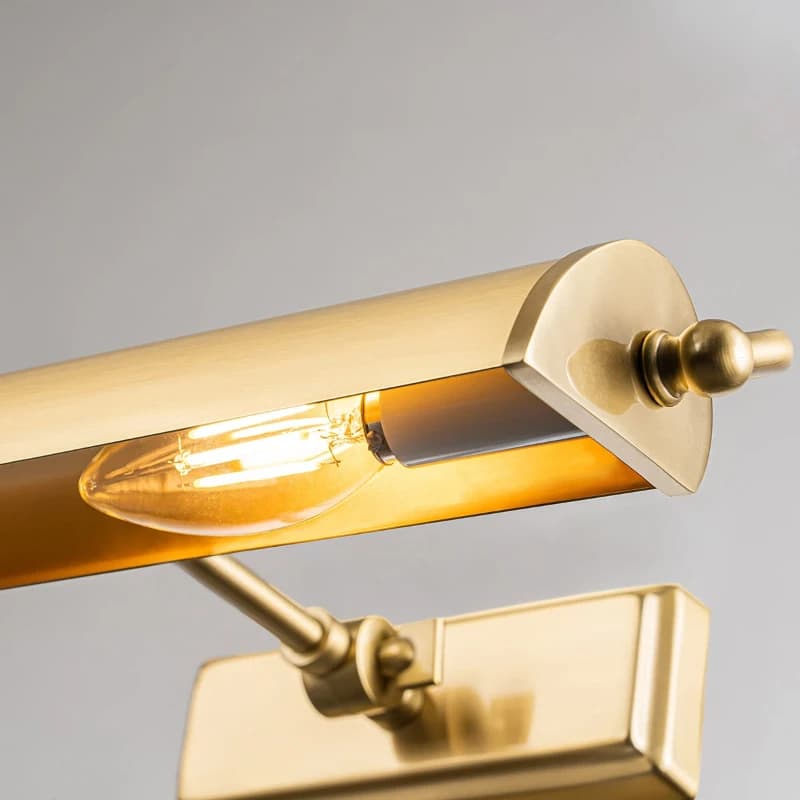 Elstead Lighting LED Schilderijverlichting Winchfield | 2X E14 Max 40W | Dimbaar | Aged Brass thumbnail 2