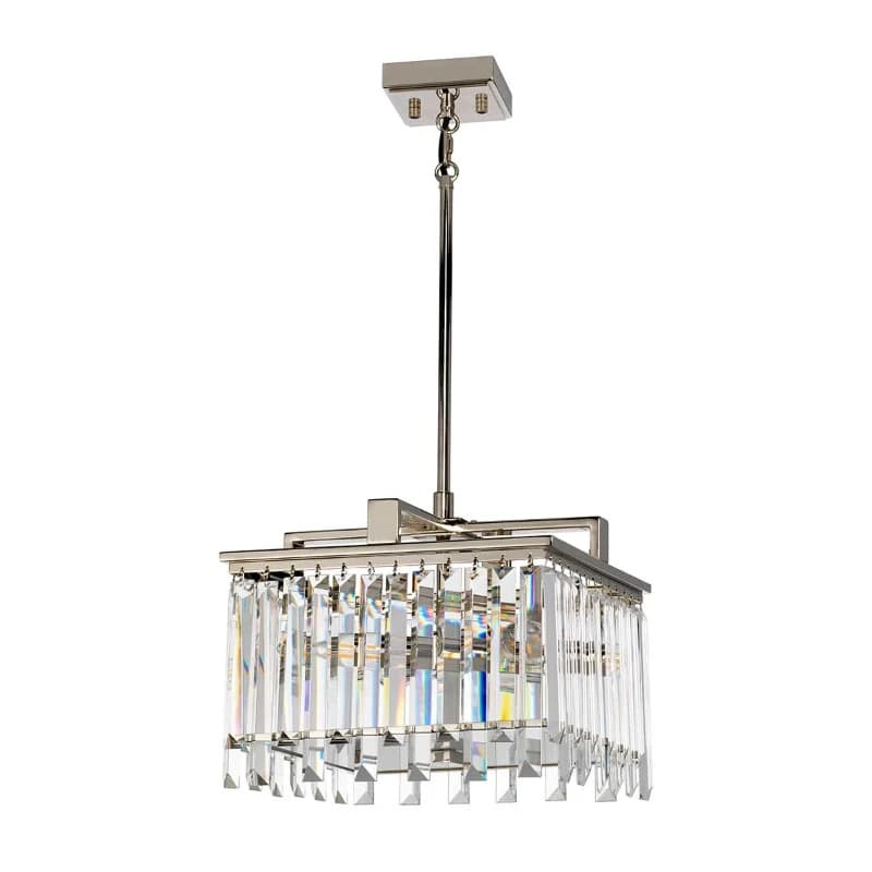 Elstead Lighting LED Kroonluchter | 4X E14 Max 40W | Dimbaar | Polished Nickel thumbnail 2