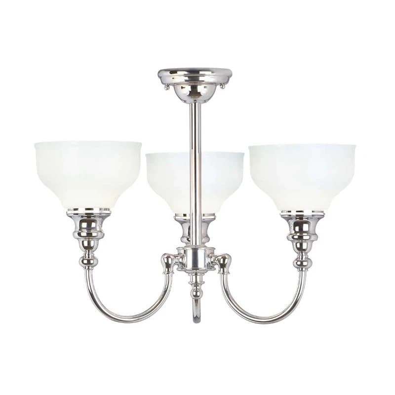 Elstead Lighting LED Badkamer Hanglamp Cheadle | 3W 3000K 900Lm 830 | IP44 | Dimbaar | Polished Chrome