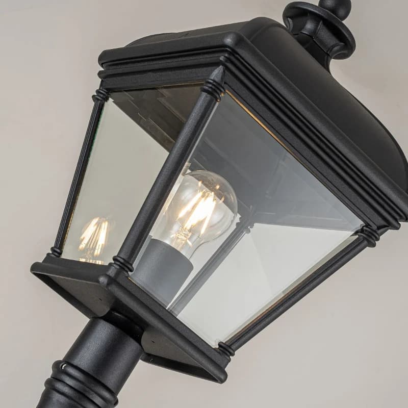 Elstead Lighting LED Tuin Pilaar Bayview | 1X E27 Max 60W | IP44 (Outdoor) | Black thumbnail 2