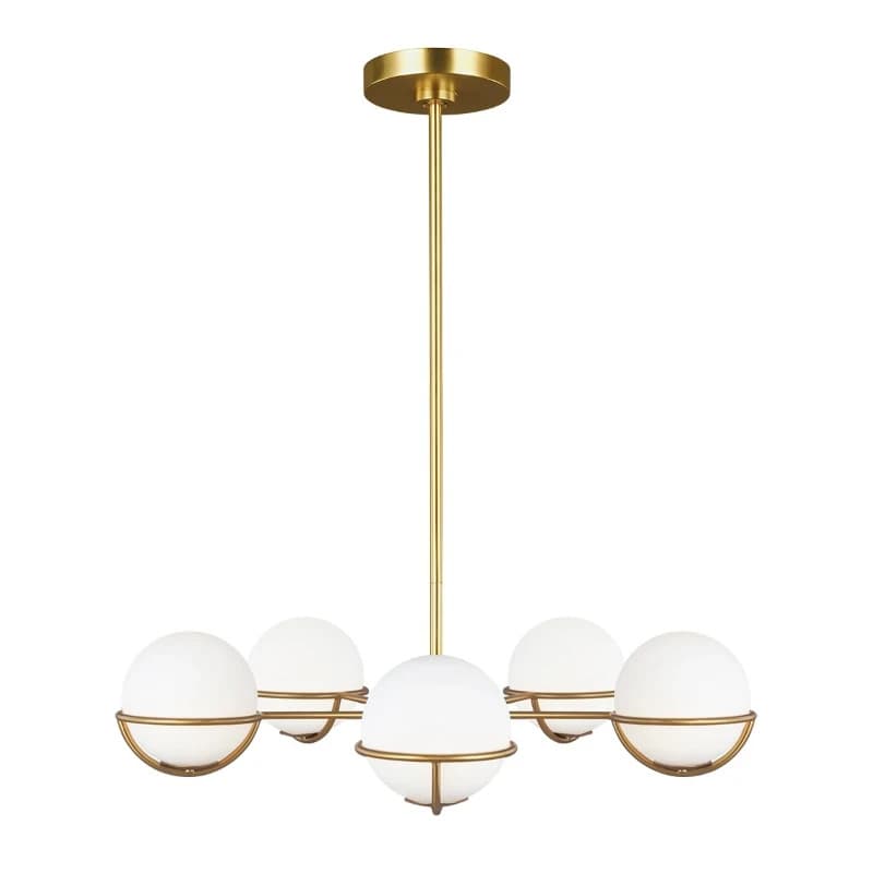 Feiss LED Kroonluchter | 3W 3000K 1500Lm 830 | Dimbaar | Burnished Brass