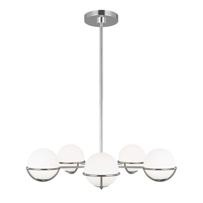 Feiss LED Kroonluchter | 3W 3000K 1500Lm 830 | Dimbaar | Polished Nickel