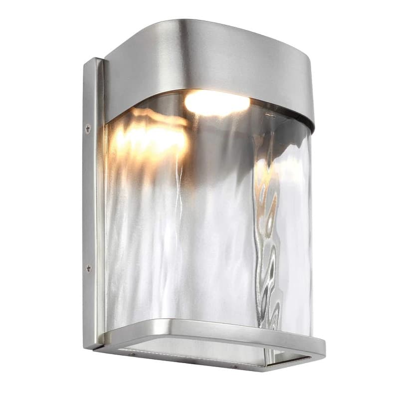 Feiss LED Wand Buitenlamp Bennie | 14W 2700K 1000Lm 27 | IP44 | Painted Brushed Steel