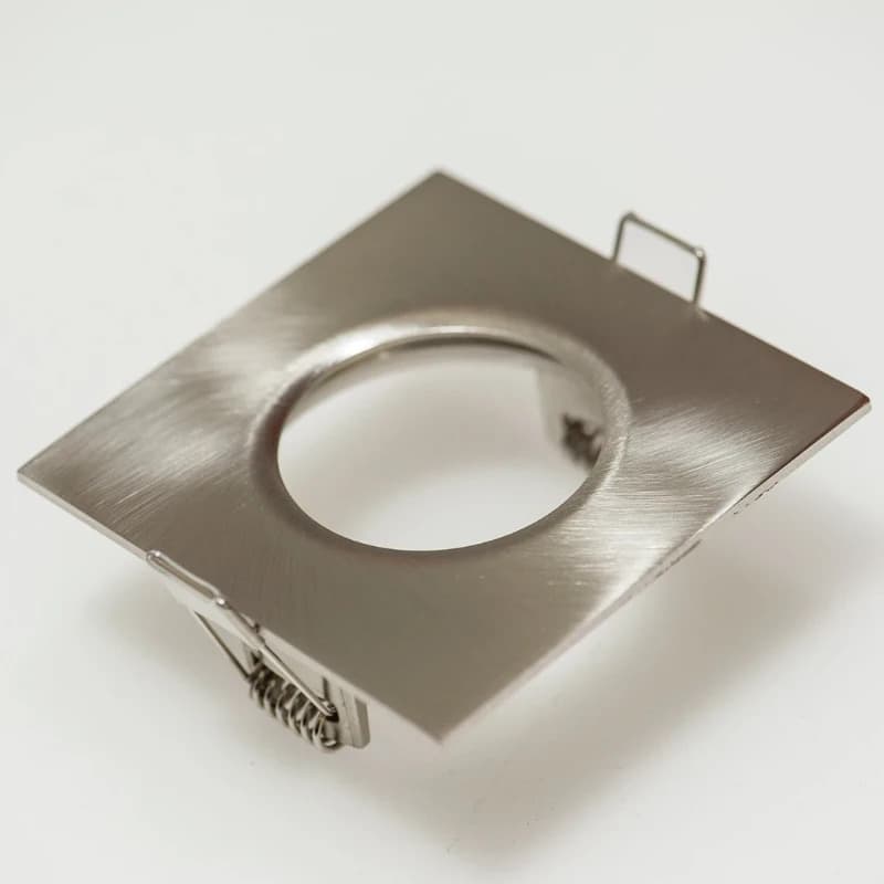 Prolumia Onderdeel | Downlight ring, vierkant 82(72)mm, geborsteld alum. | 42180133