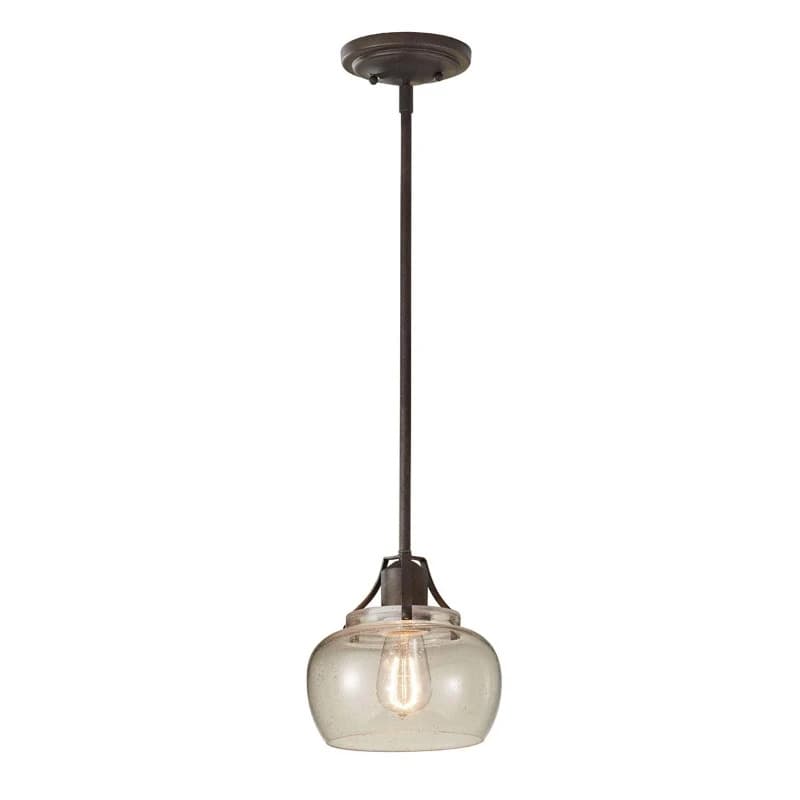 Feiss LED Hanglamp Urban Renewal | 1X E27 Max 60W | Dimbaar | Rustic Iron