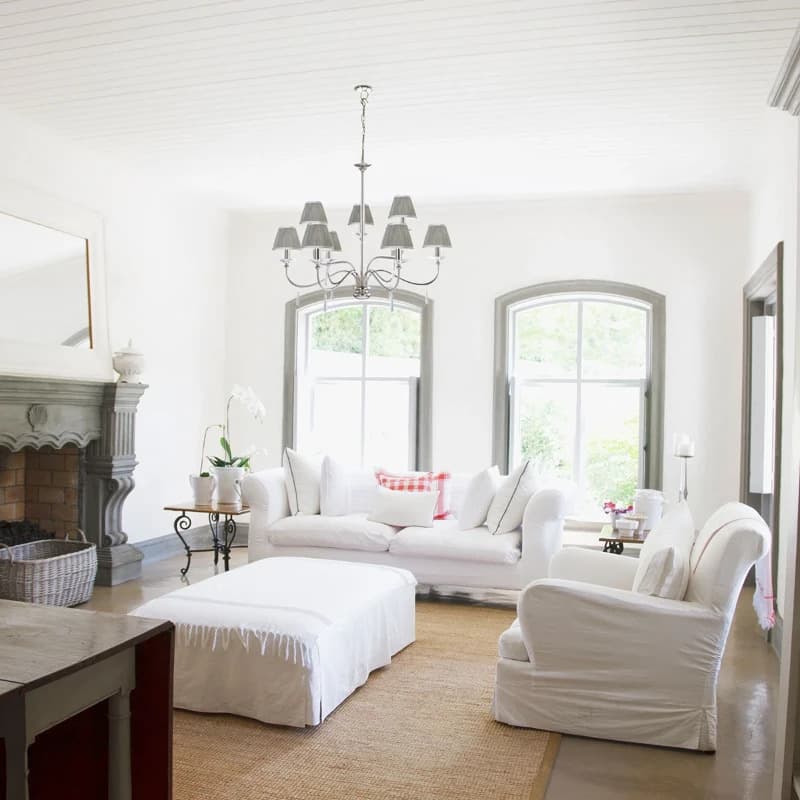 Elstead Lighting LED Kroonluchter | 9X E14 Max 60W | Dimbaar | Polished Nickel thumbnail 2