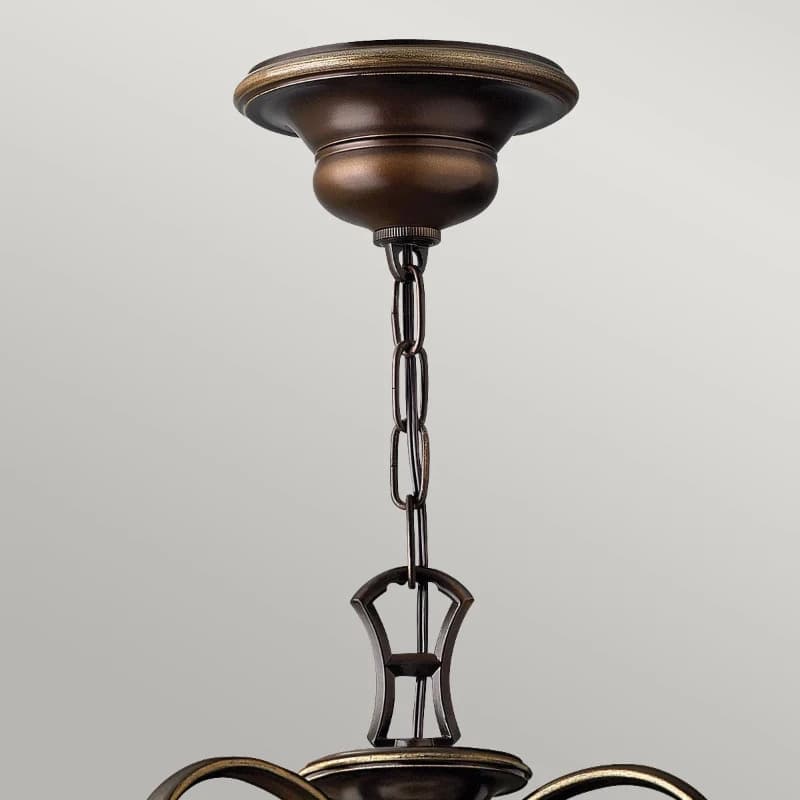 Hinkley LED Kroonluchter | 9X E27 Max 60W | Dimbaar | Antique Bronze thumbnail 2