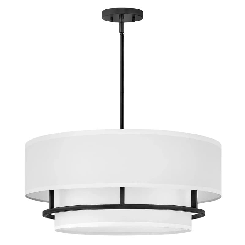 Hinkley LED Hanglamp Graham | 4X E14 Max 40W | Dimbaar | Black thumbnail 2