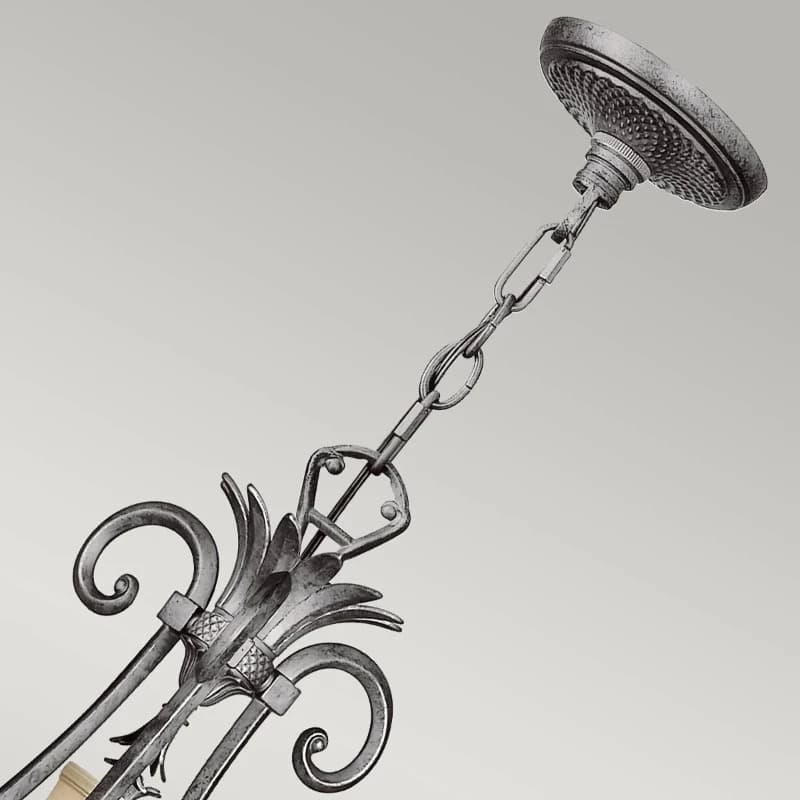 Hinkley LED Kroonluchter | 10X E14 Max 40W | Dimbaar | Polished Antique Nickel thumbnail 2