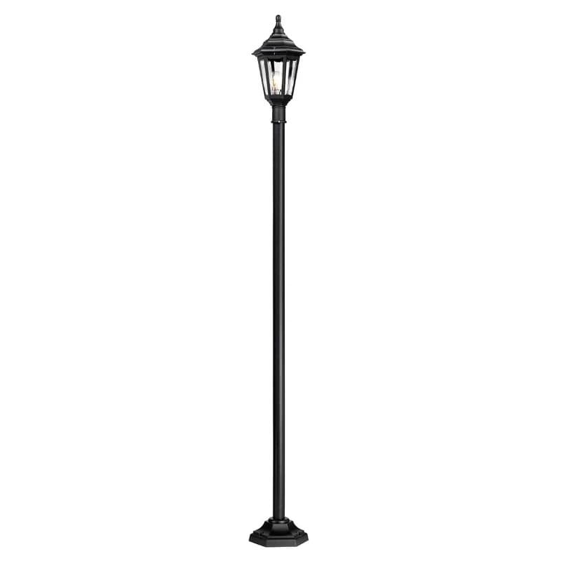 Elstead Lighting LED Tuin Pilaar Kinsale | 1X E27 Max 60W | IP44 (Outdoor) | Black