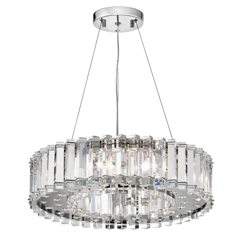 Kichler LED Kroonluchter | 3W 3000K 2400Lm 830 | IP44 | Dimbaar | Chrome