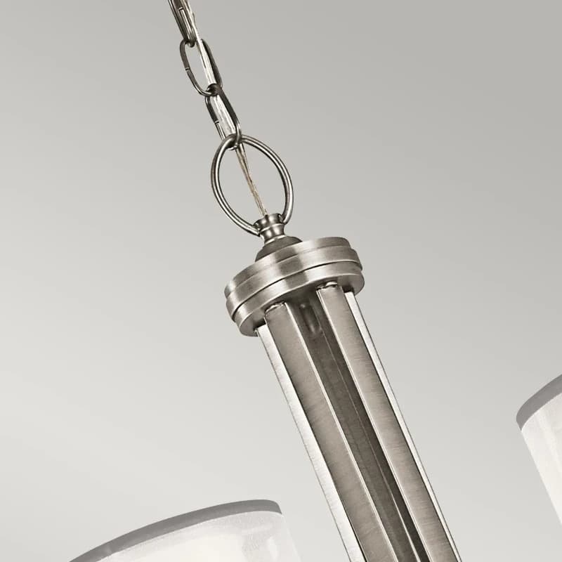 Kichler LED Kroonluchter | 5X E14 Max 40W | Dimbaar | Antique Pewter thumbnail 2