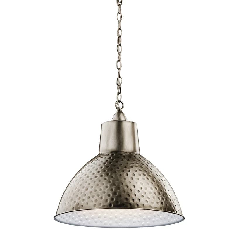 Kichler LED Hanglamp Missoula | 1X E27 Max 60W | Dimbaar | Antique Pewter