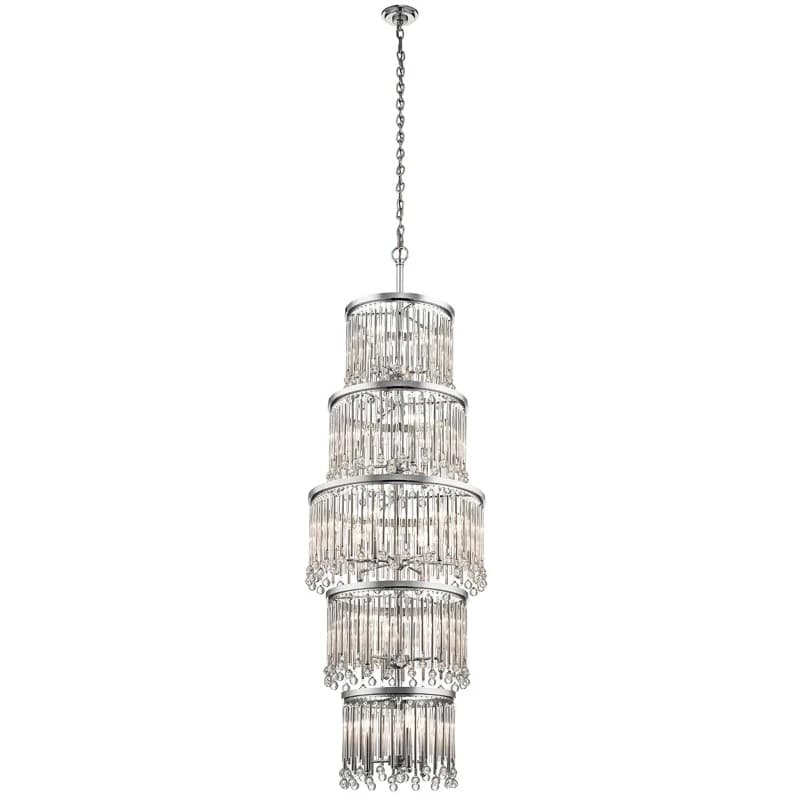 Kichler LED Kroonluchter | 18X E14 Max 60W | Dimbaar | Polished Chrome