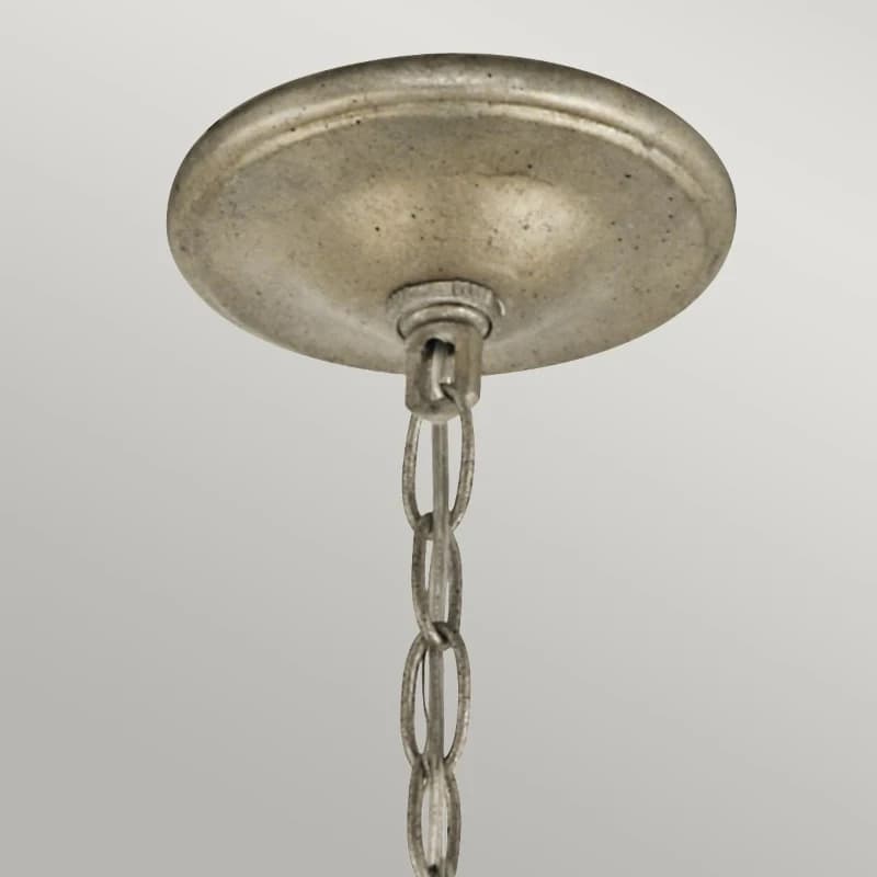 Kichler LED Kroonluchter | 5X E14 Max 60W | Dimbaar | Sterling Gold thumbnail 2