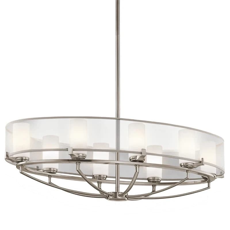 Kichler LED Kroonluchter | 3W 3000K 2400Lm 830 | Dimbaar | Classic Pewter