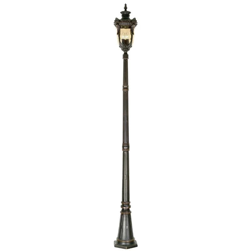 Elstead Lighting LED Tuin Pilaar Philadelphia | 3X E14 Max 60W | IP44 (Outdoor) | Old Bronze