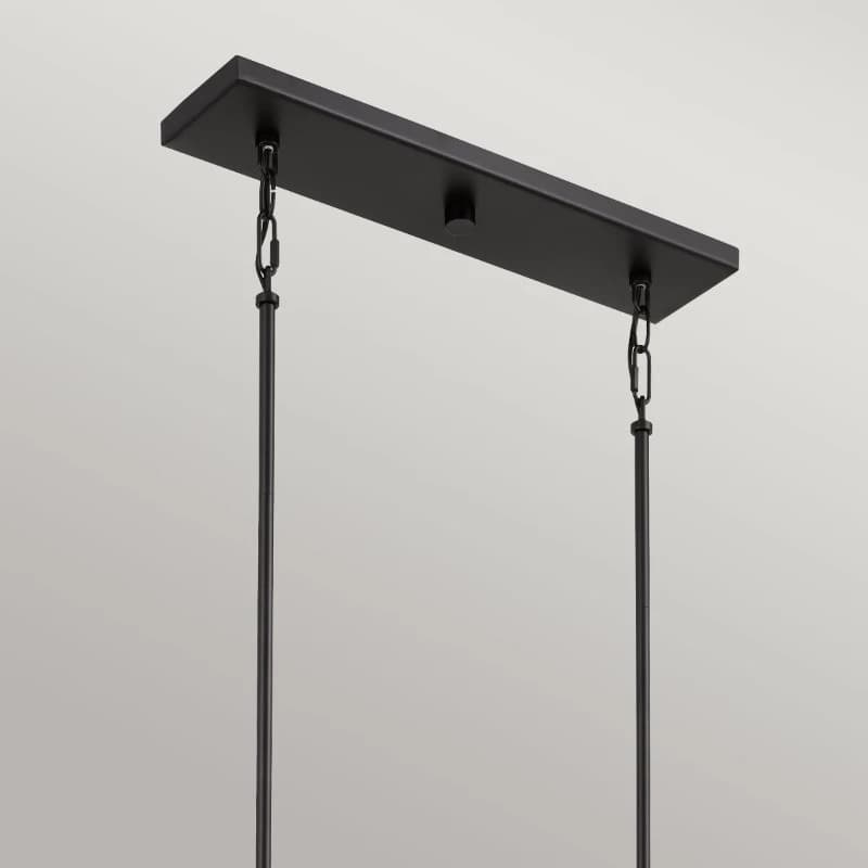 Quoizel LED Hanglamp Bismarck | 5X E27 Max 60W | Dimbaar | Earth Black thumbnail 2