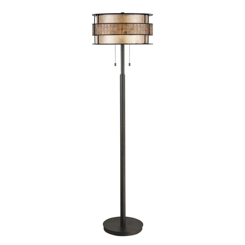 Quoizel Staande LED Lamp Laguna | 2X E27 Max 60W | Renaissance Copper