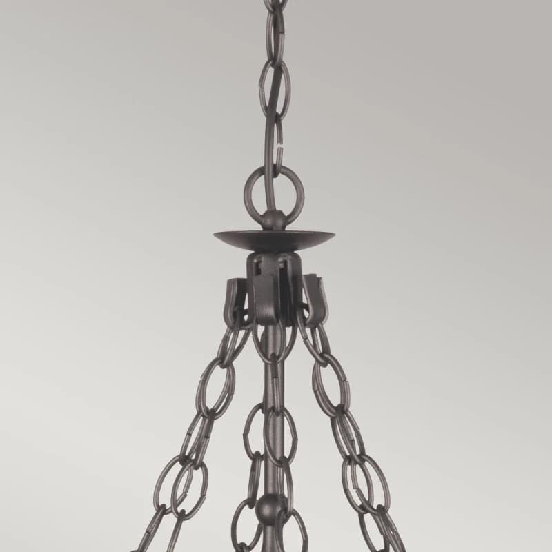 Elstead Lighting LED Kroonluchter | 6X E14 Max 60W | Dimbaar | Graphite Black thumbnail 2