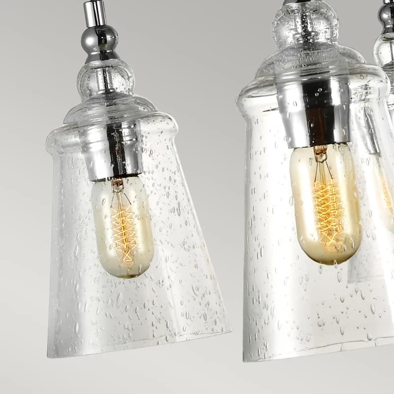 Feiss LED Kroonluchter | 6X E27 Max 60W | Dimbaar | Chrome thumbnail 2