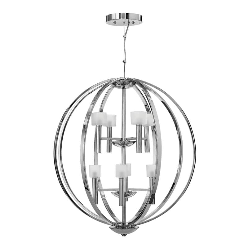 Hinkley/ Fredrick Ramond LED Kroonluchter | 3W 3000K 2400Lm 830 | Dimbaar | Polished Chrome