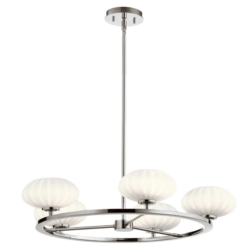 Kichler LED Kroonluchter | 3W 3000K 1500Lm 30 | IP44 | Dimbaar | Polished Chrome