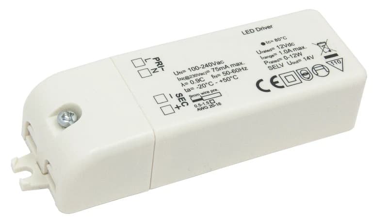 Megaman Transformator | 0W/12W 12V/240V  IP20 | MM00322