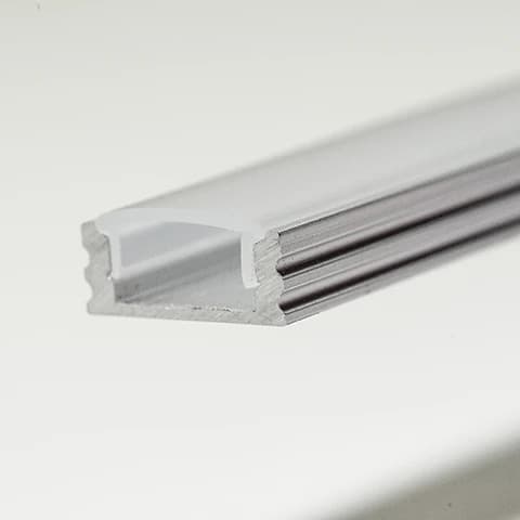 Prolumia Aluminium profiel 2m, Opbouw, 7mm | 46291110
