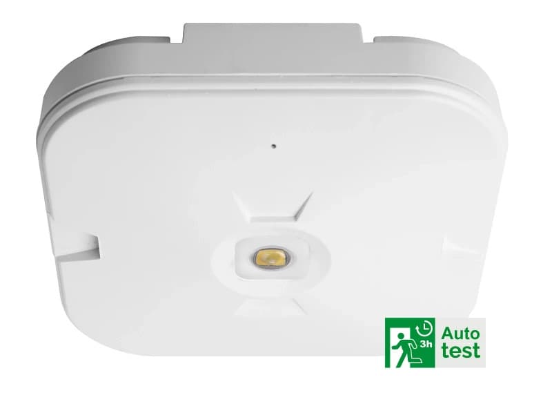 Megaman LED Noodverlichtingsarmatuur | 2.2W 6000K 240lm | IP54 Plafondopbouw | MM11366