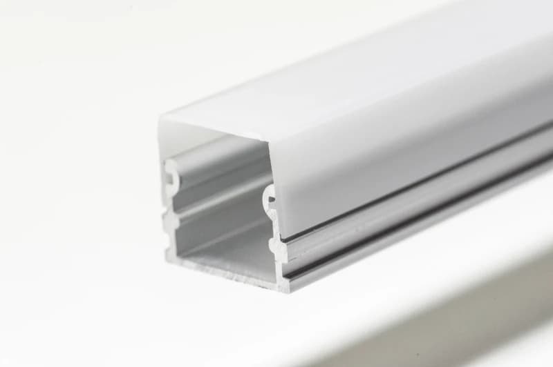 Prolumia Aluminium profiel 2m, Opbouw, 21mm | 46291150 thumbnail 2