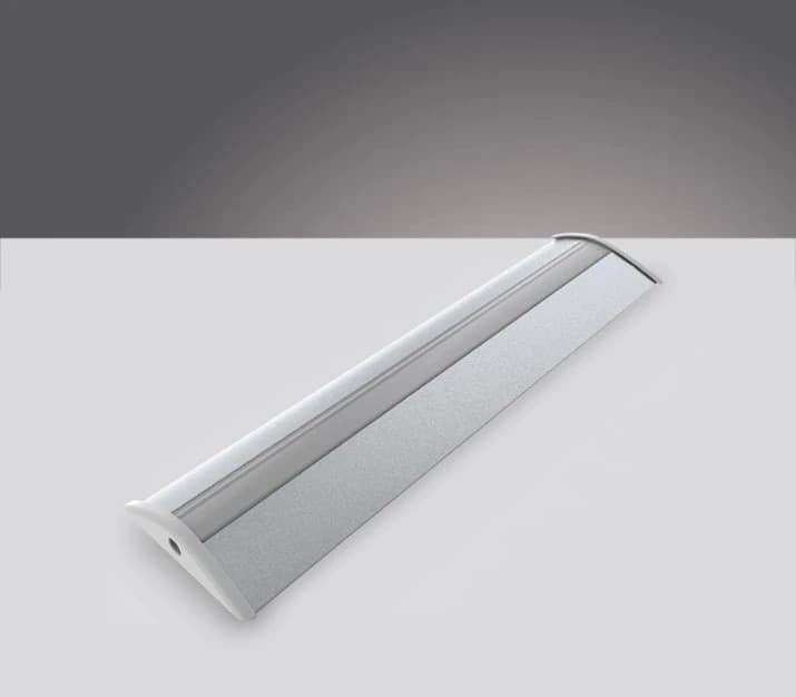 Prolumia Al profiel, vloer/ 2m, Semi-transparante lens | 46290155