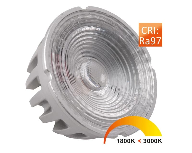 10x Megaman LED Lamp | 6W 1800K/3000K 15V/19V | 918/930 36° Dimbaar | MM09810