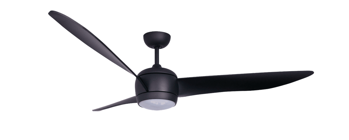 Beacon Lucci Air Airfusion Nordic Indoor Plafondventilator 143CM Zwart (Incl. Verlichting) 512910