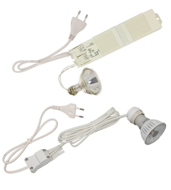 Megaman | ombouwset gu10 lamphouder 1m kompleet ip20 aansluitsnoer doorlusbaar | MM00610 thumbnail 2