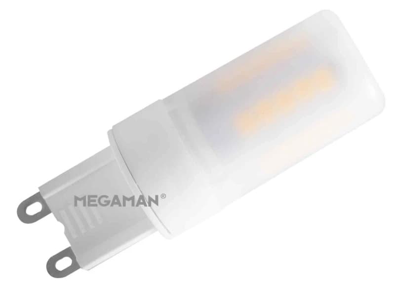 10x Megaman G9 LED Steeklamp | 2.5W 2800K 220V/240V | 828 Dimbaar | MM11744