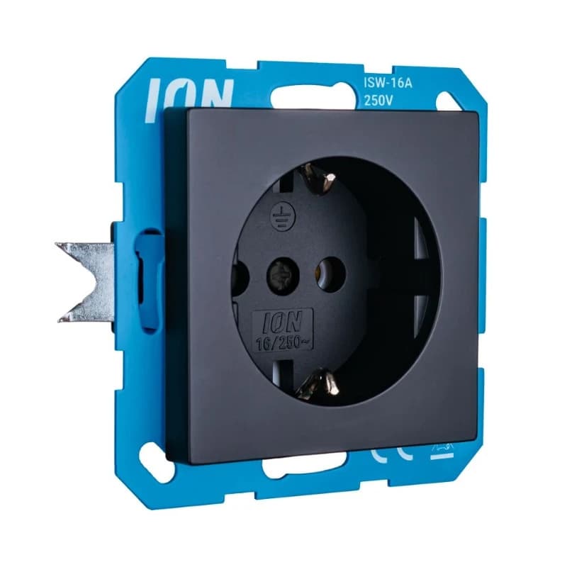 Ion Industries Wandcontactdoos | RA V1/J1 Mat Zwart thumbnail 2