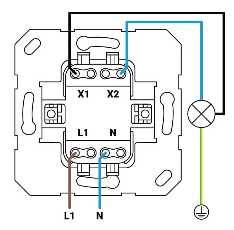 Ion Industries Schakelaar | Wipschakelaar 2-polig thumbnail 2