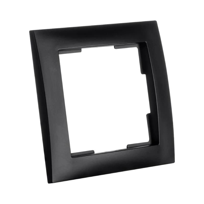 Ion Industries Afdekraam | 1-voudig E1 Mat Zwart | IP20 thumbnail 2