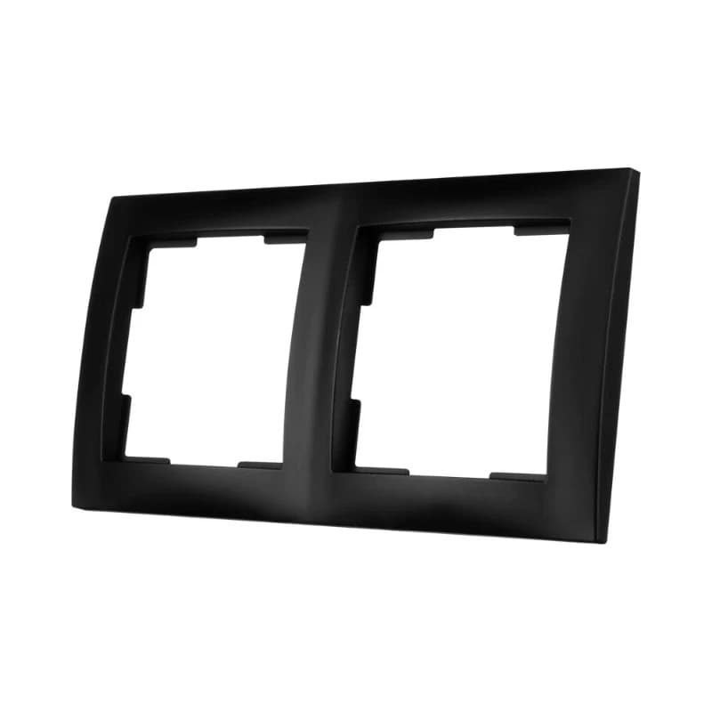 Ion Industries Afdekraam | 2-voudig E1 Mat Zwart | IP20 thumbnail 2